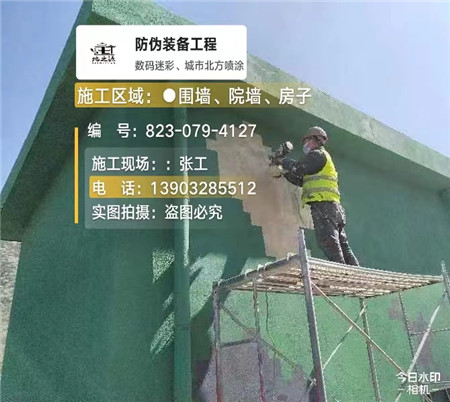 湖北设备迷彩喷涂,迷彩漆施工